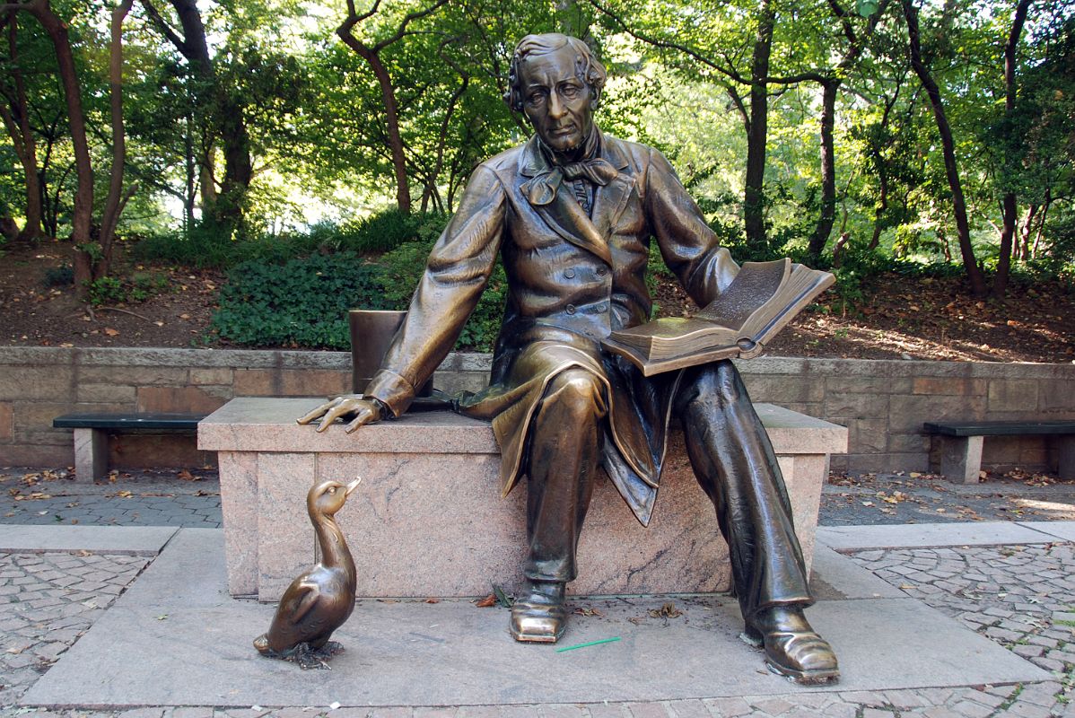 22 Hans Christian Andersen Statue By Georg John Lober In Central Park East Side 74 St